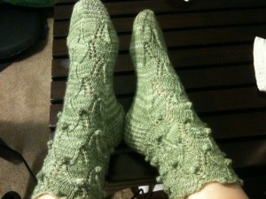 Leaf socks